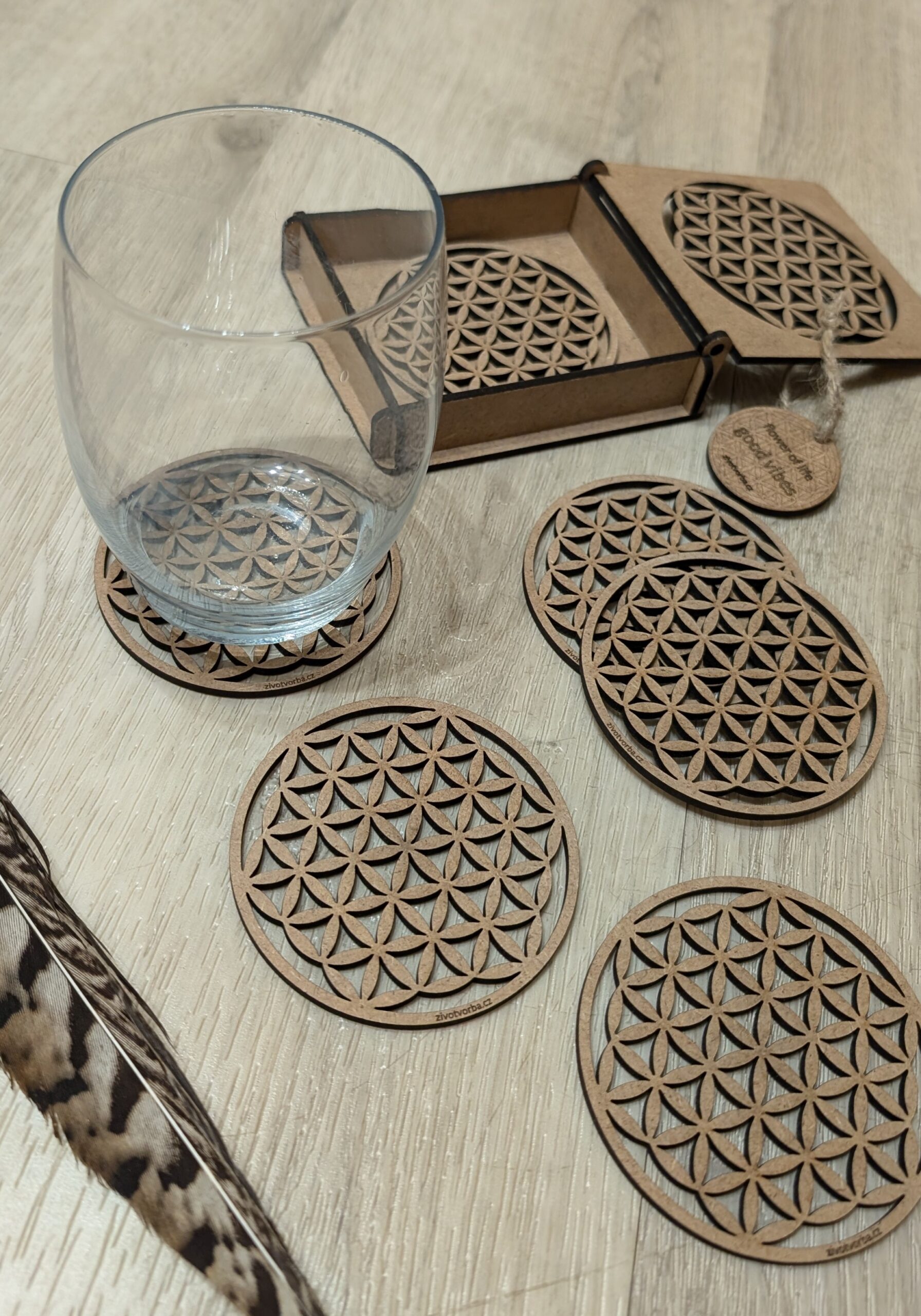 Sada podtácků v designové krabičce - Obrázek 4