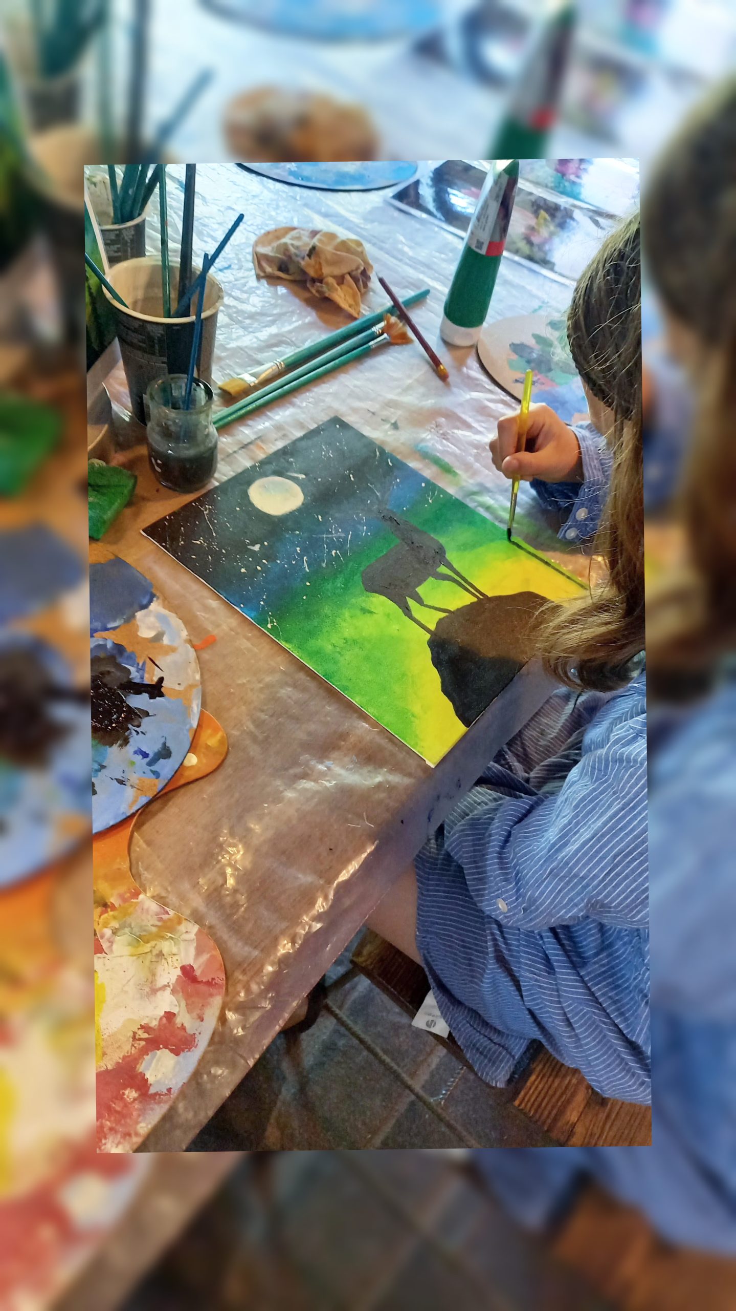 Akrylový workshop pro děti