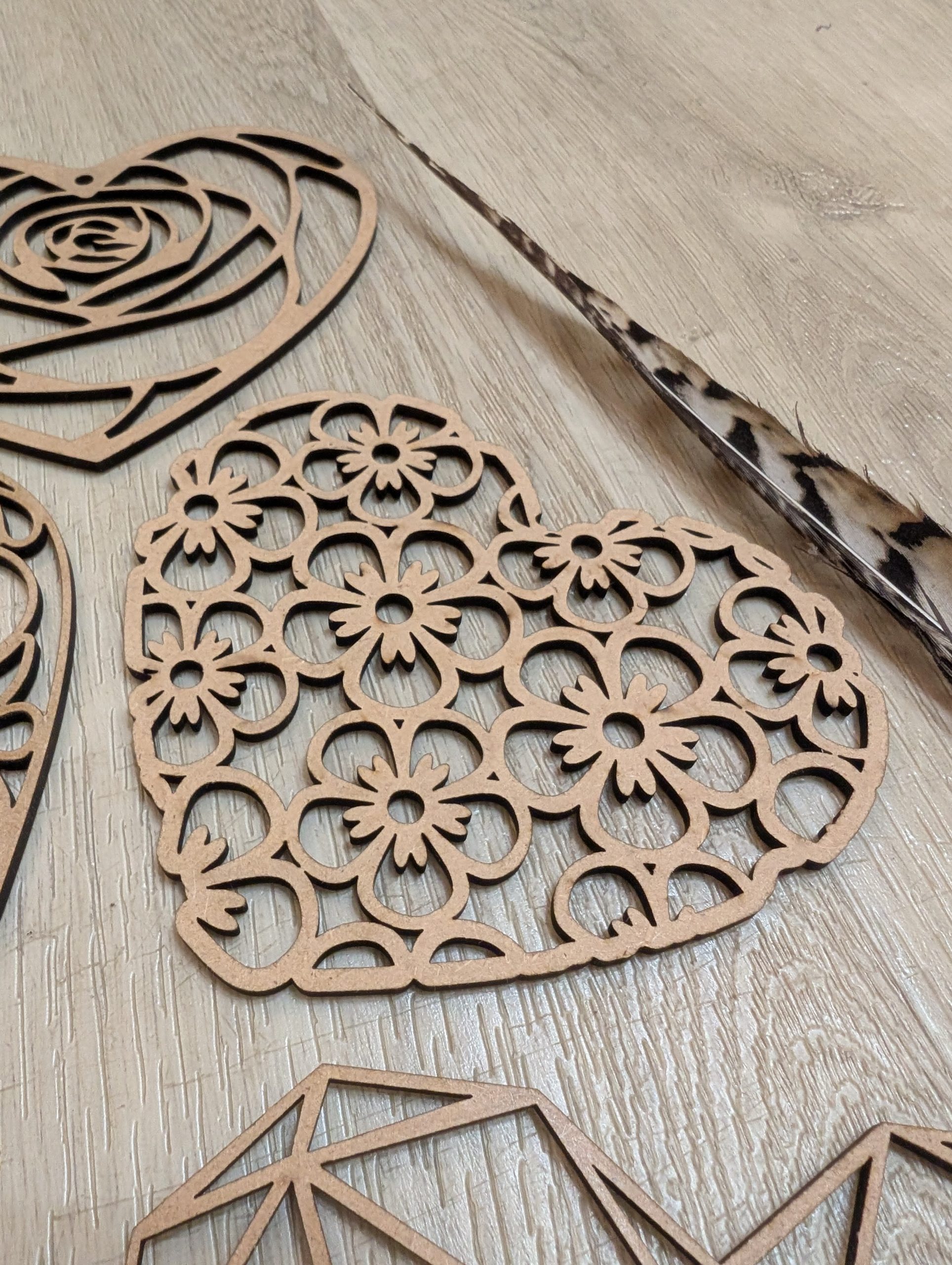 DIY sada vrstvených srdcí - Obrázek 3