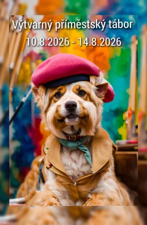 Výtvarný příměstský tábor v Těptíně u Prahy 08/2026
