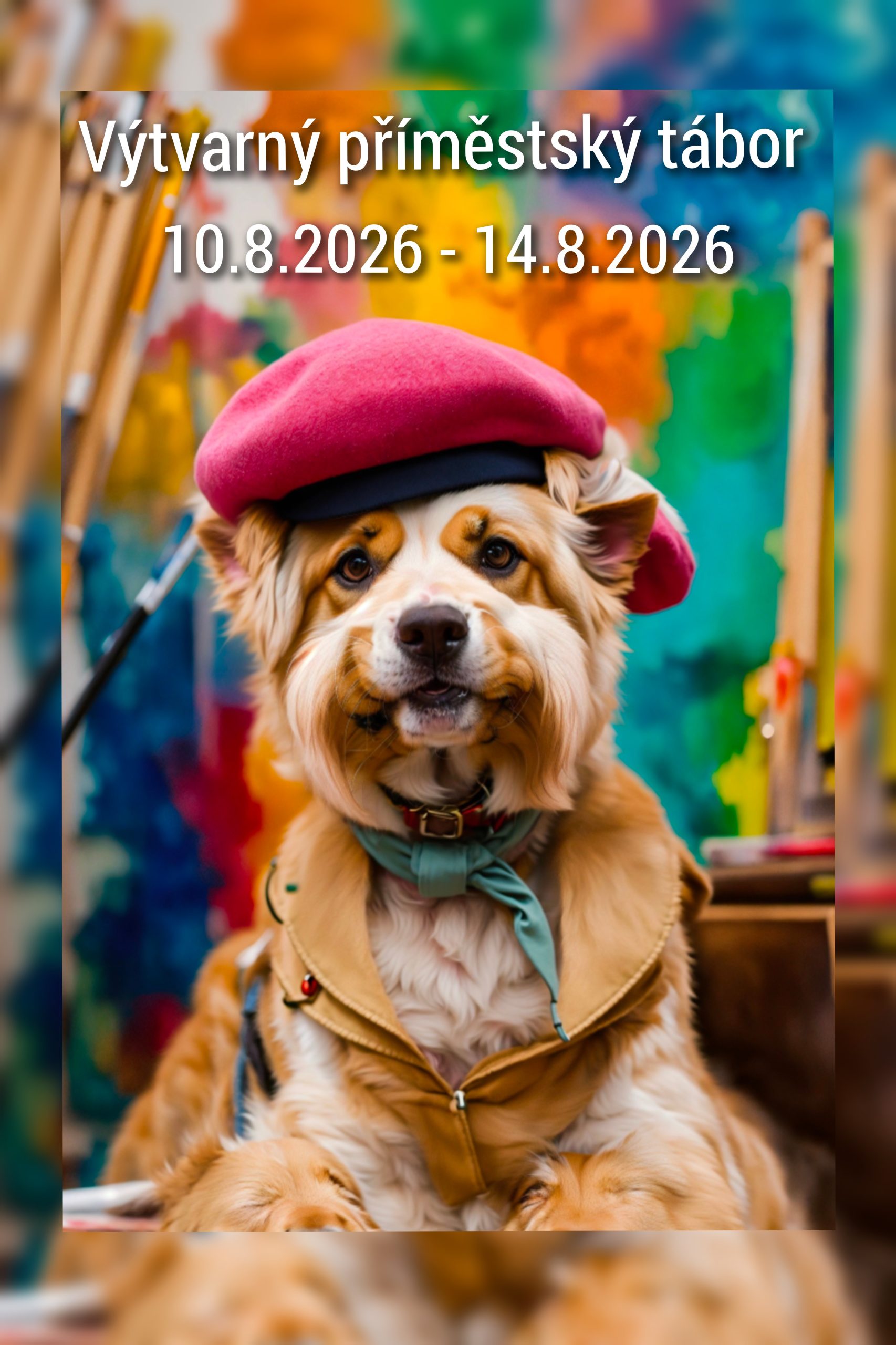 Výtvarný příměstský tábor v Těptíně u Prahy 08/2026
